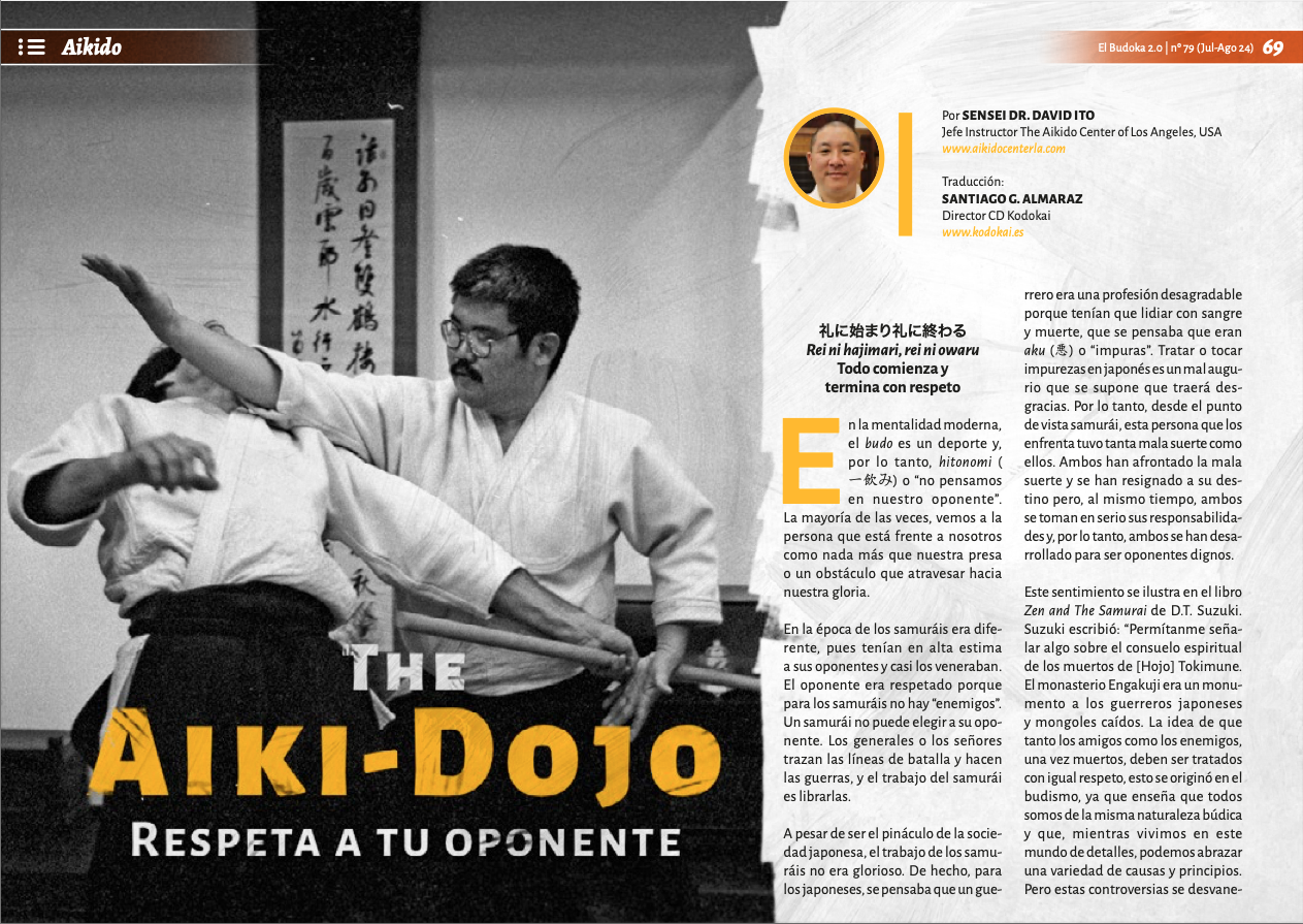 El Budoka Magazine - Respect Your Opponent — Aikido Center
